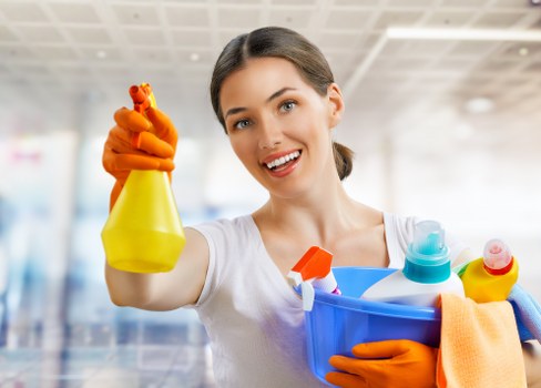 Safety check before carpet cleaning begins
