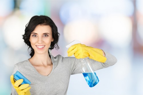 Commercial carpet cleaning in a Maryland office space