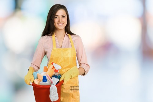 Safe carpet cleaning practices in an occupied property