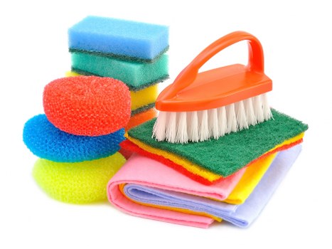 Professional carpet cleaning process in progress inside a property